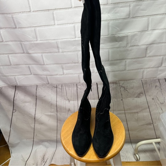 NWOT Frye Suede Boots Black - Picture 16 of 16